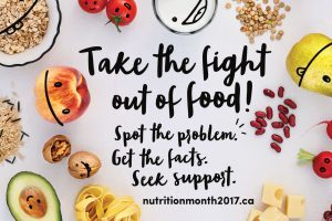nutrition month Canada 2017